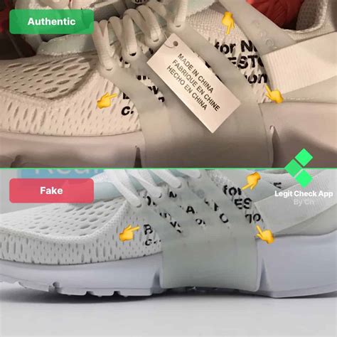 nike acronym presto gray fake vs real|real vs false white presto.